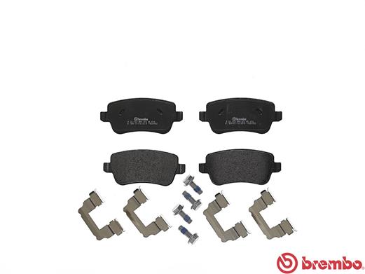 A.B.S. P 23 102 BREMBO Bremsbelagsatz, Scheibenbremse